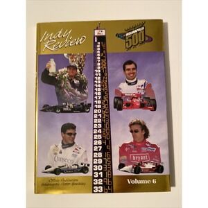 Indy 500 Publications Indy Review 80th Indy 500 May 1996 Vol. 6 With Dust Jacket